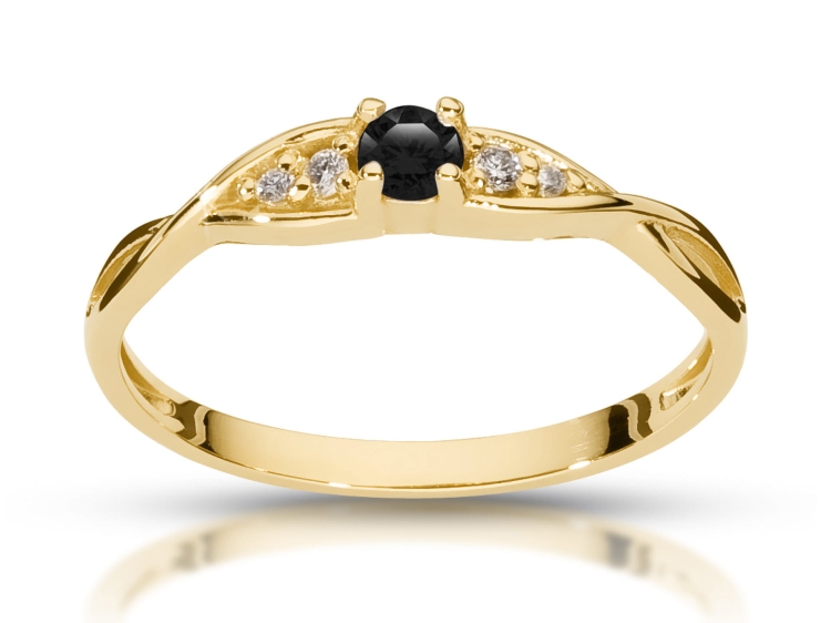 Pierścionek zaręczynowy z diamentami – prezentacja oprawy – ABGOLD Baczyński