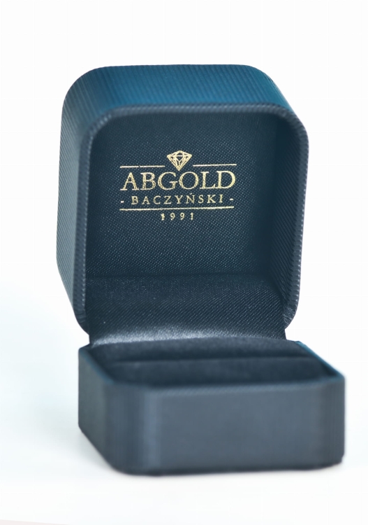 Etui jubilerskie granatowe – ABGOLD Baczyński