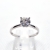 Pierścionek z diamentem naturalnym ok. 0,50 ct – widok frontalny – ABGOLD Baczyński