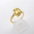 Pierścionek Vintage art deco Diament Yellow – profil pierścionka – ABGOLD Baczyński