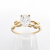 Diament laboratoryjny owalny 6,35 x 5,03 mm – detal oprawy – ABGOLD Baczyński