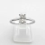 Pierścionek z białego złota 585 Diament 0,42 ct – Front – ujęcie centralne – ABGOLD Baczyński