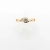 Naturalny diament 0,50 ct w złotym pierścionku – zbliżenie – ABGOLD Baczyński