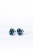 Kolczyki z topazem London Blue 0,80 ct – ujęcie pod kątem – ABGOLD Baczyńsk