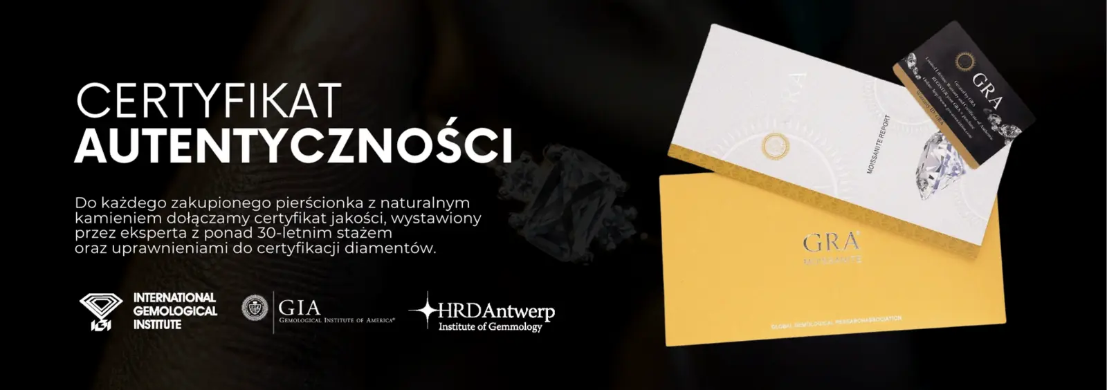 Certyfikat autentyczności AB Gold